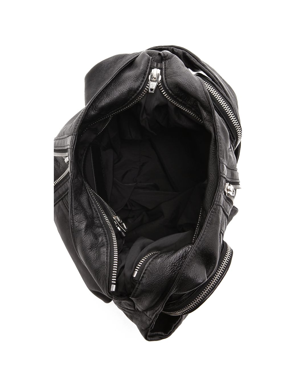 Alexander Wang Donna Hobo Bag in Black | Lyst Alexander Wang Donna Hobo Bag in Black | Lyst