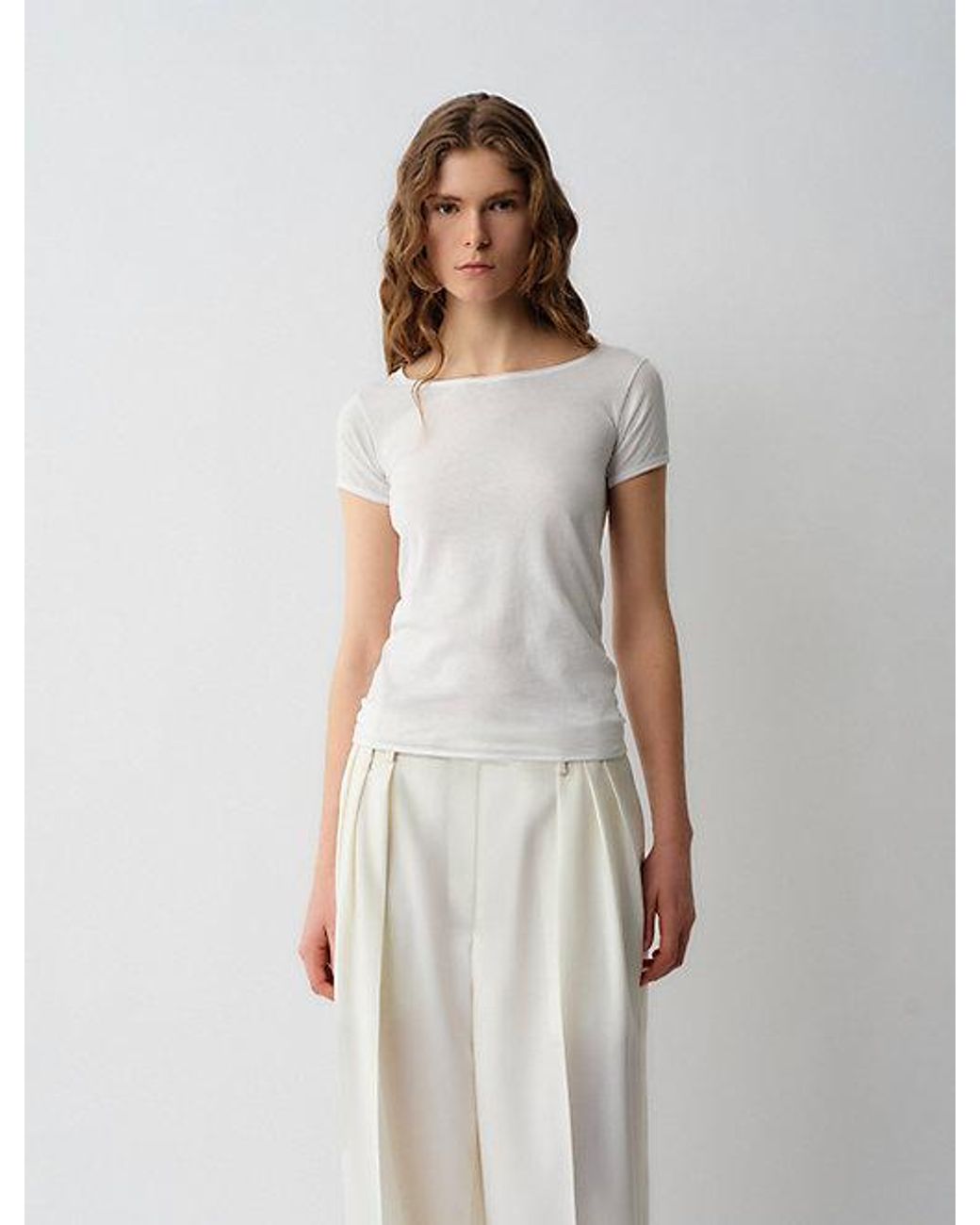 Calvin Klein White Reid Tee