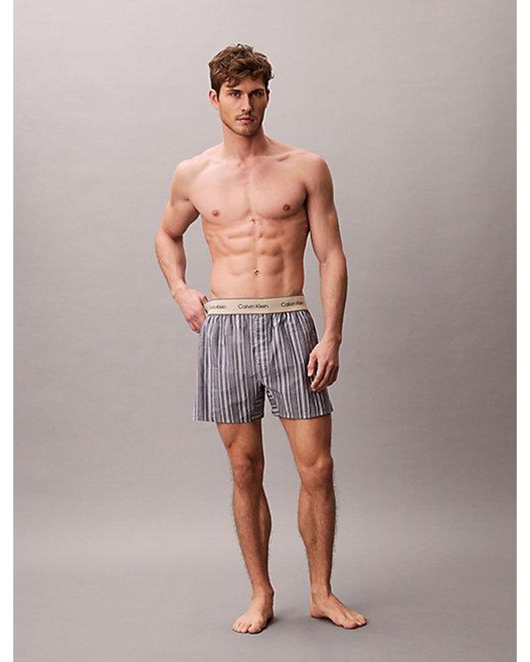 Calvin Klein Multicolor Boxers Heritage Cotton Poplin for men