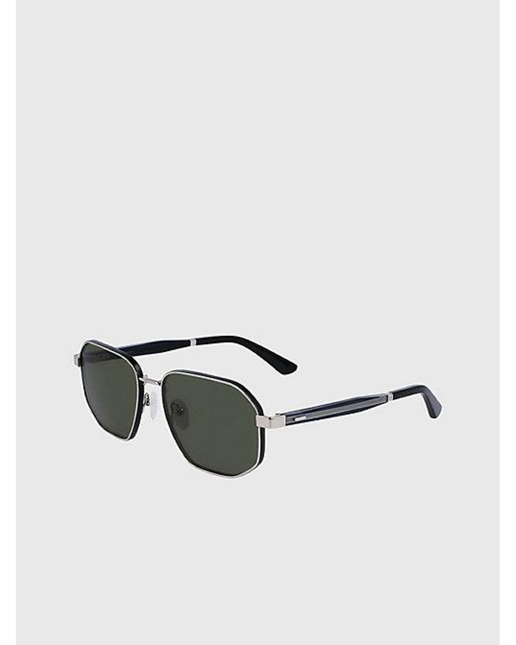 Calvin Klein Green Rectangle Sunglasses for men