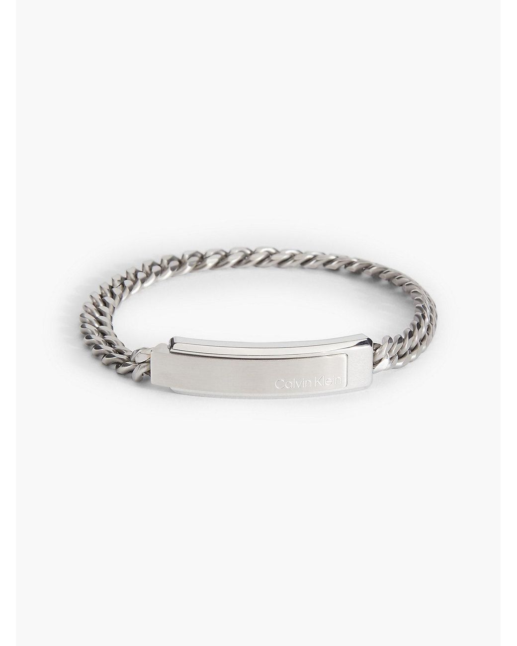 Bracciale di Calvin Klein in Metallic da Uomo