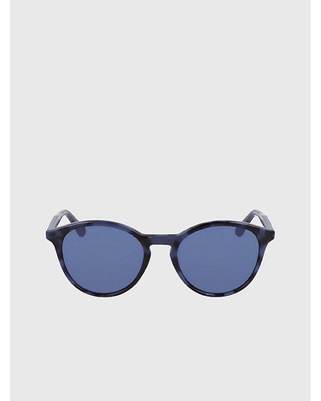 Calvin Klein Blue Round Sunglasses