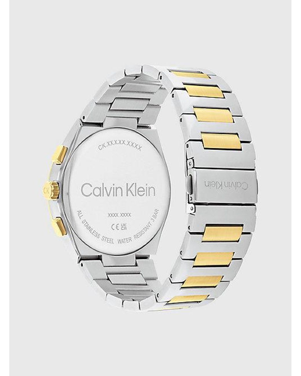 Calvin Klein Metallic Multifunction H Link Bracelet Watch for men