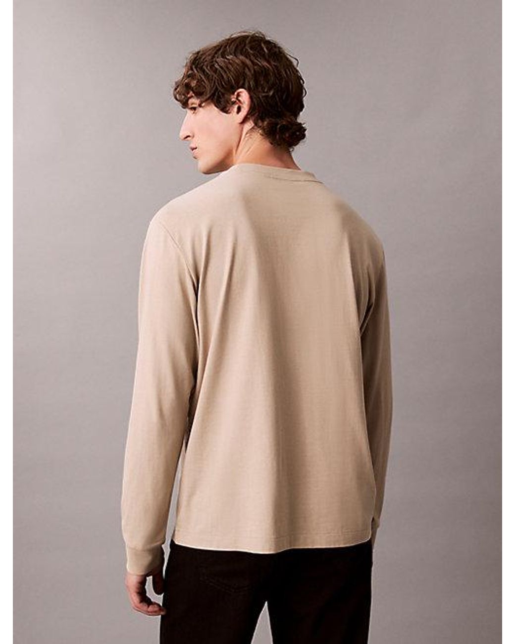 Calvin Klein Natural Jeans Relaxed Monogram T-Shirt for men