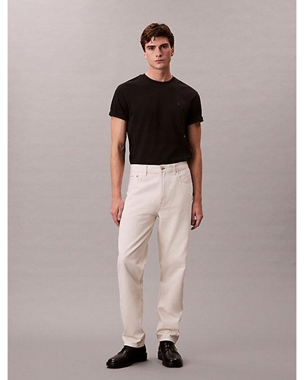 Calvin Klein Brown 90S Taper Fit Jeans for men