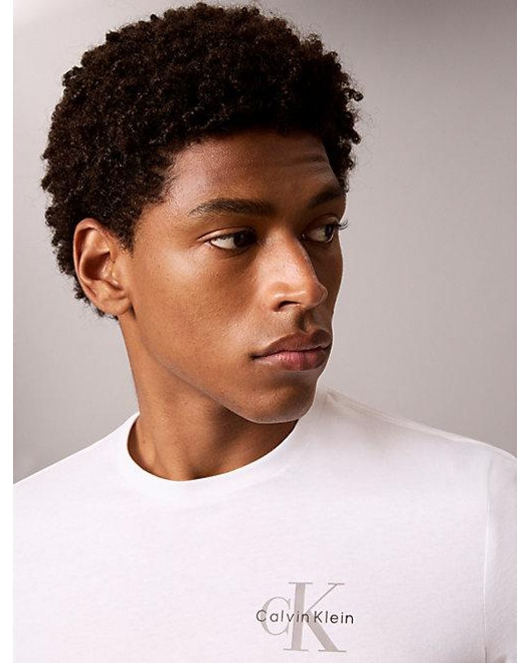 Calvin Klein Black Jeans 2 Pack Monogram T-Shirts for men
