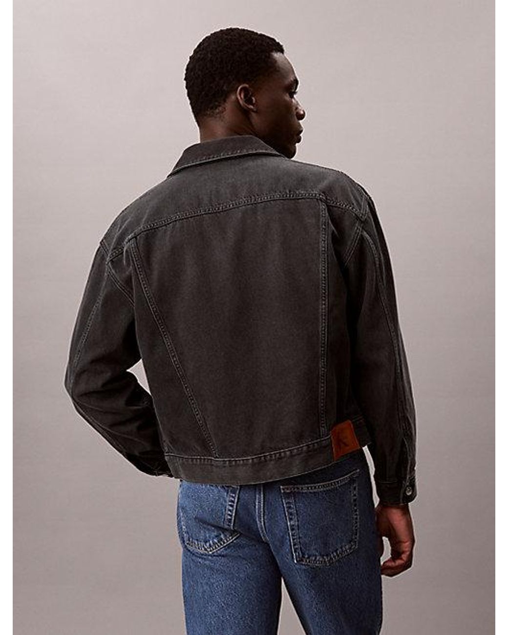 Calvin Klein Blue Jeans 90S Denim Trucker Jacket for men