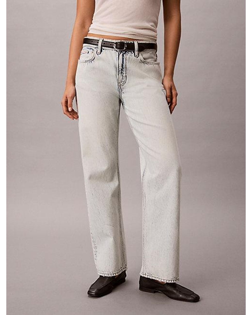 Calvin Klein Blue Jeans 90S Straight Jeans