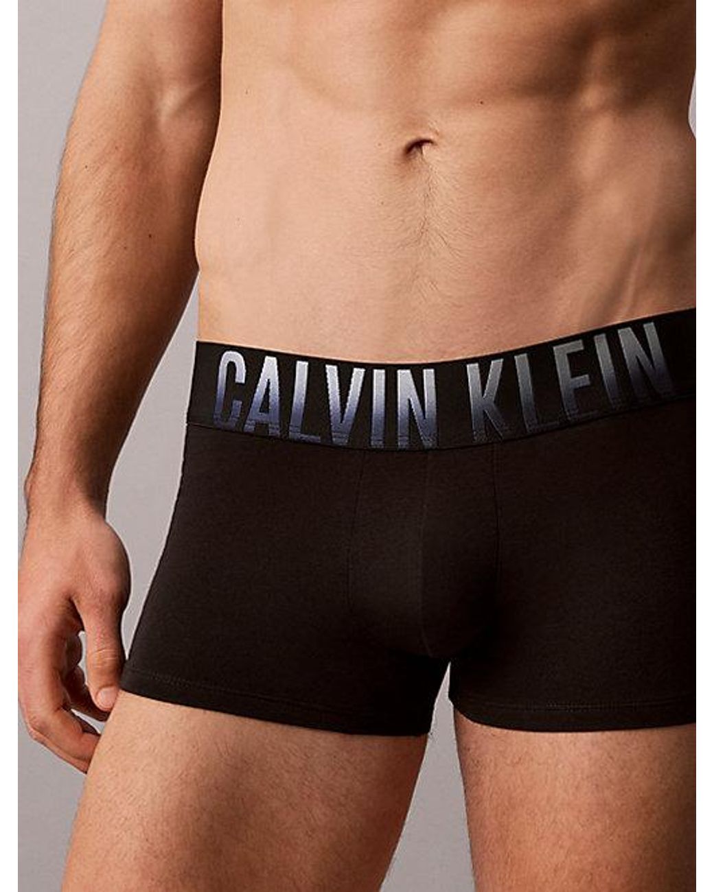 Calvin Klein Multicolor 3 Pack Trunks Intense Power Cotton for men