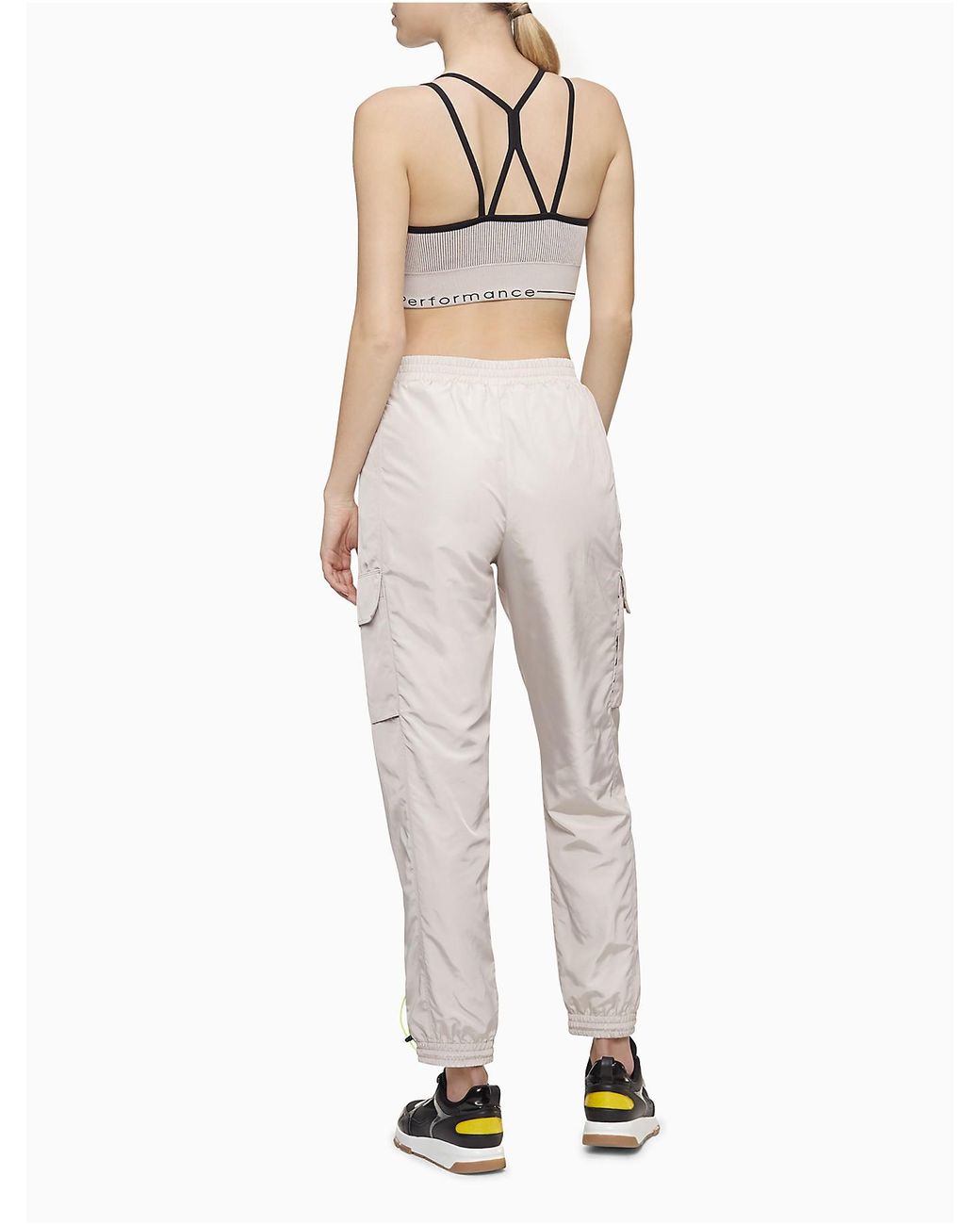Calvin Klein Womens Crop Cargo Pant SOFT WHITE Extra Small at Amazon  Womens Clothing store