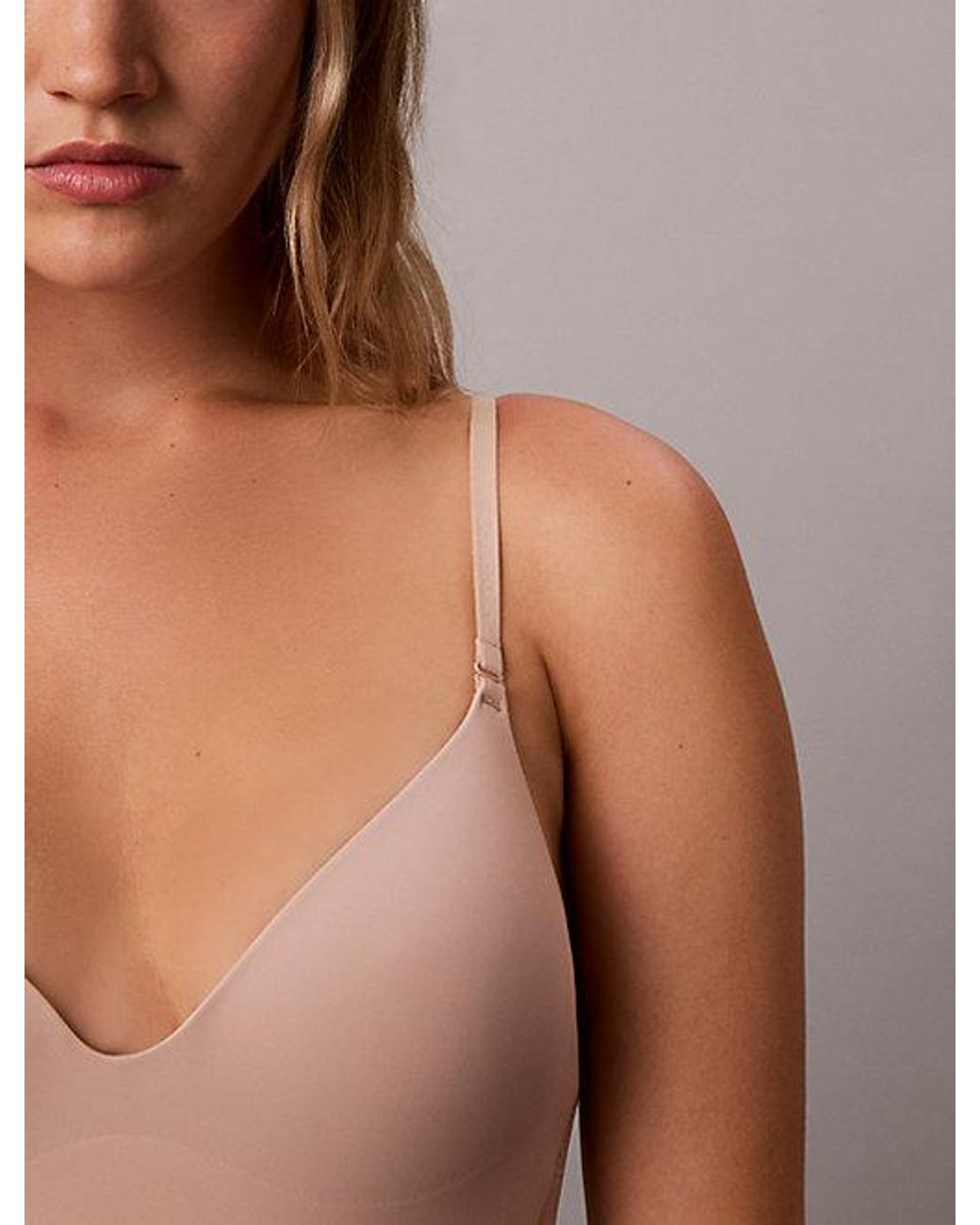 Calvin Klein Gray Shapewear Bodysuit Perfectly Fit Shapewear