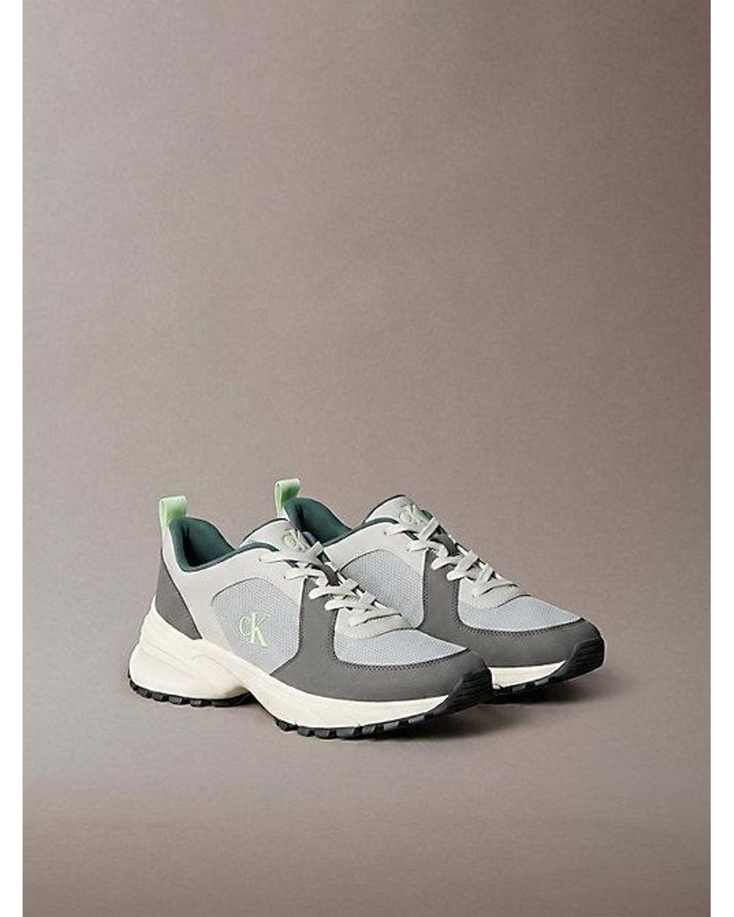 Calvin Klein Metallic Traction Runner Trainers for men