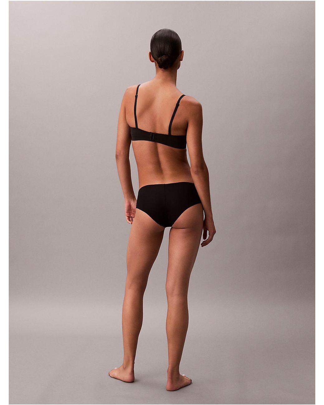 Calvin Klein Black Strapless Push Up Bra Perfectly Fit