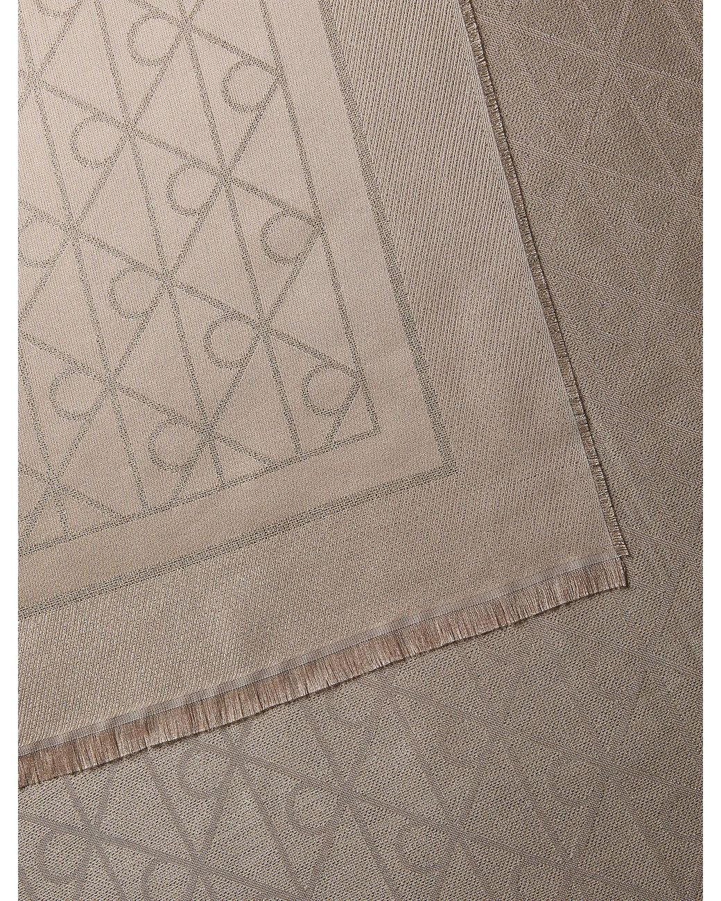 Écharpe Brillante Avec Logo Emblématique Intégral Calvin Klein en coloris Natural