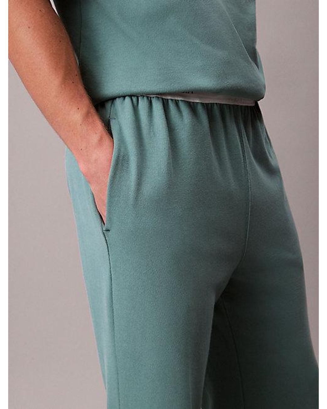 Calvin Klein Blue Pyjama Pants Icon Jersey Knit for men
