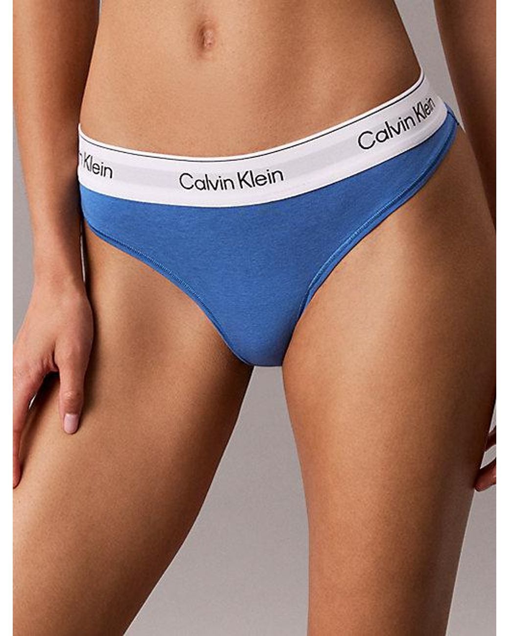 Calvin Klein Multicolor Thong Icon Cotton Modal