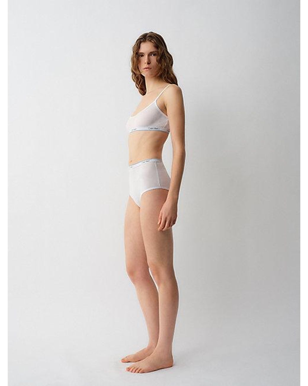 Calvin Klein White Sansa Brief