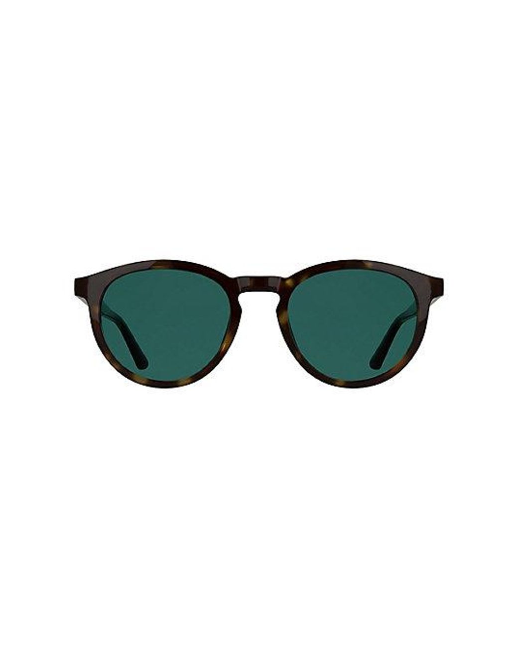 Calvin Klein Green Round Sunglasses