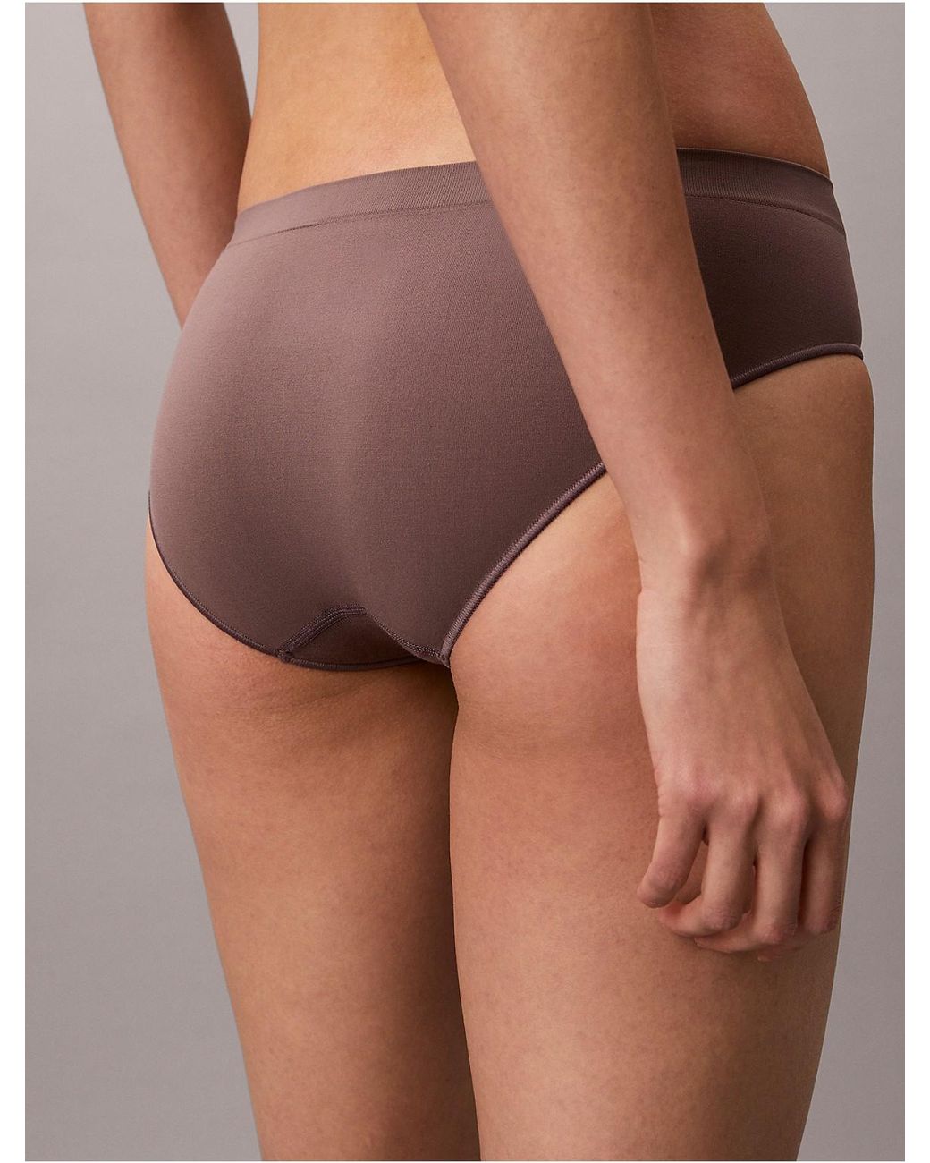 Calvin Klein Gray Bonded Flex Bikini