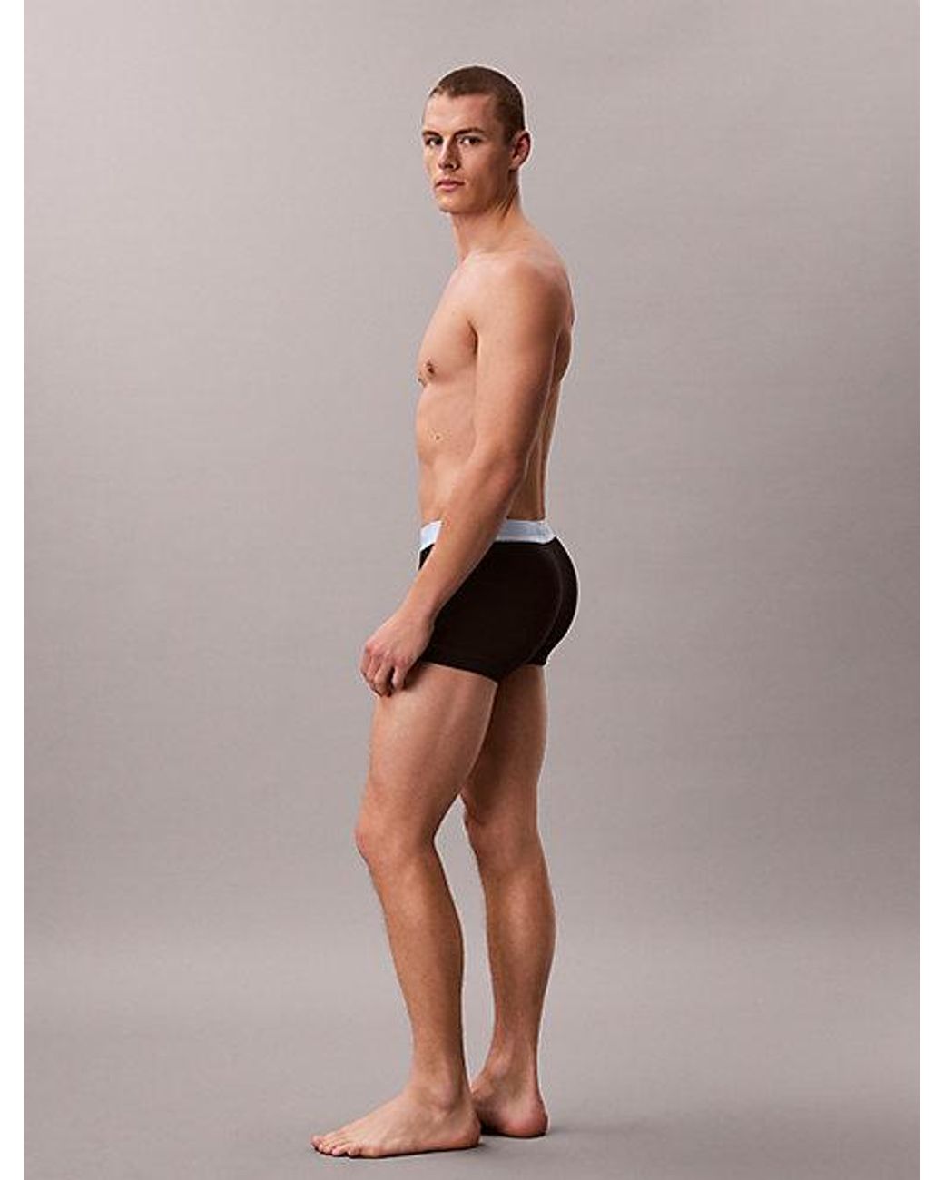 Calvin Klein 5-Pack Korte Boxers in het Blue voor heren