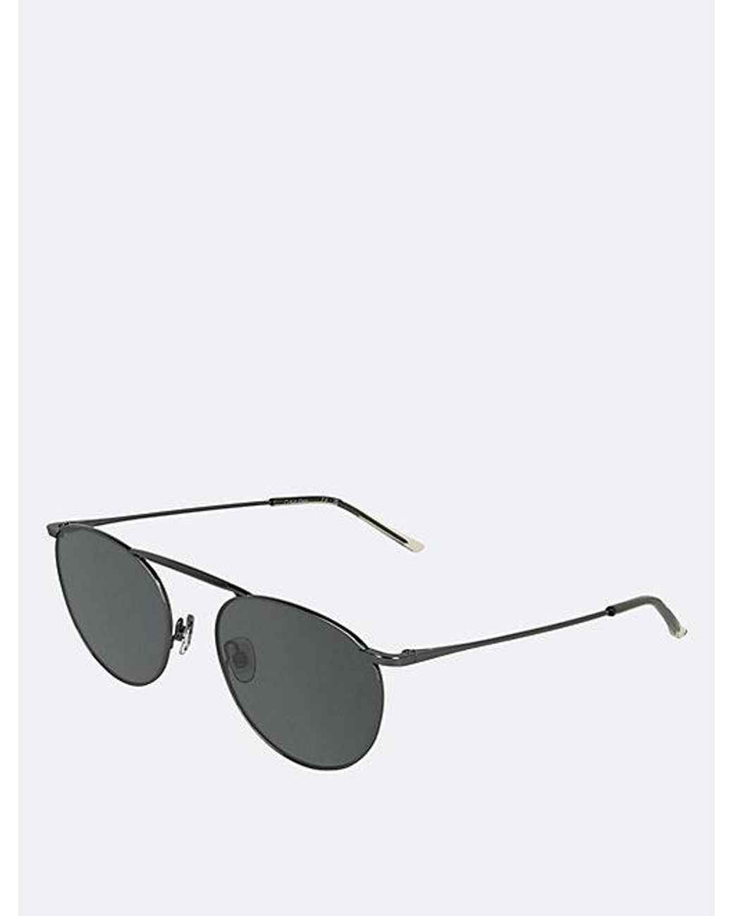 Calvin Klein White Round Sunglasses Ck26106St