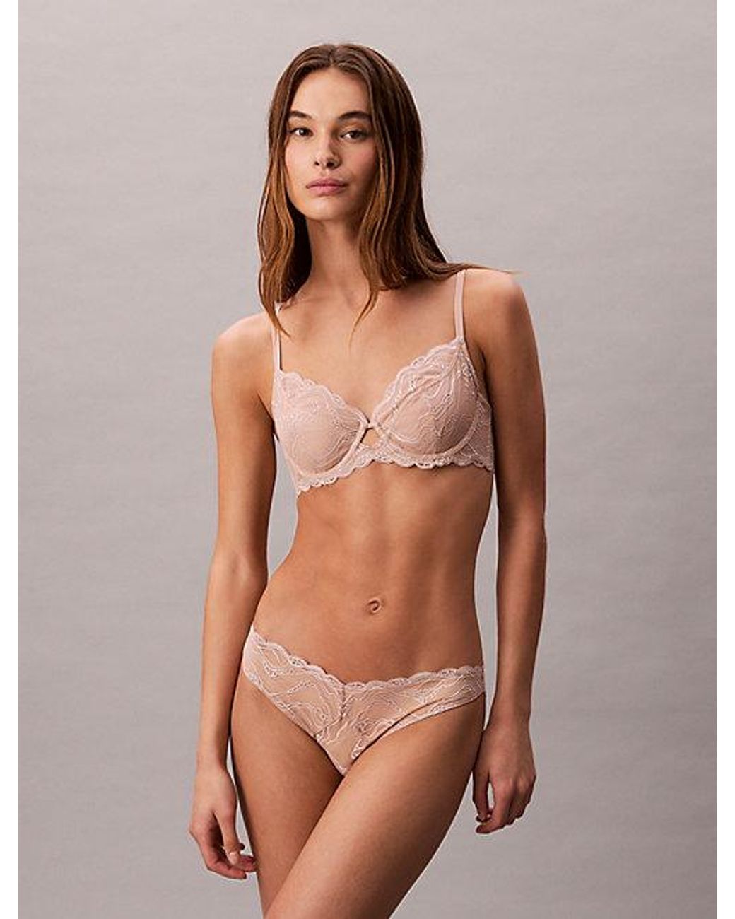 Calvin Klein Multicolor Full Coverage Bra Eternal Stretch Lace