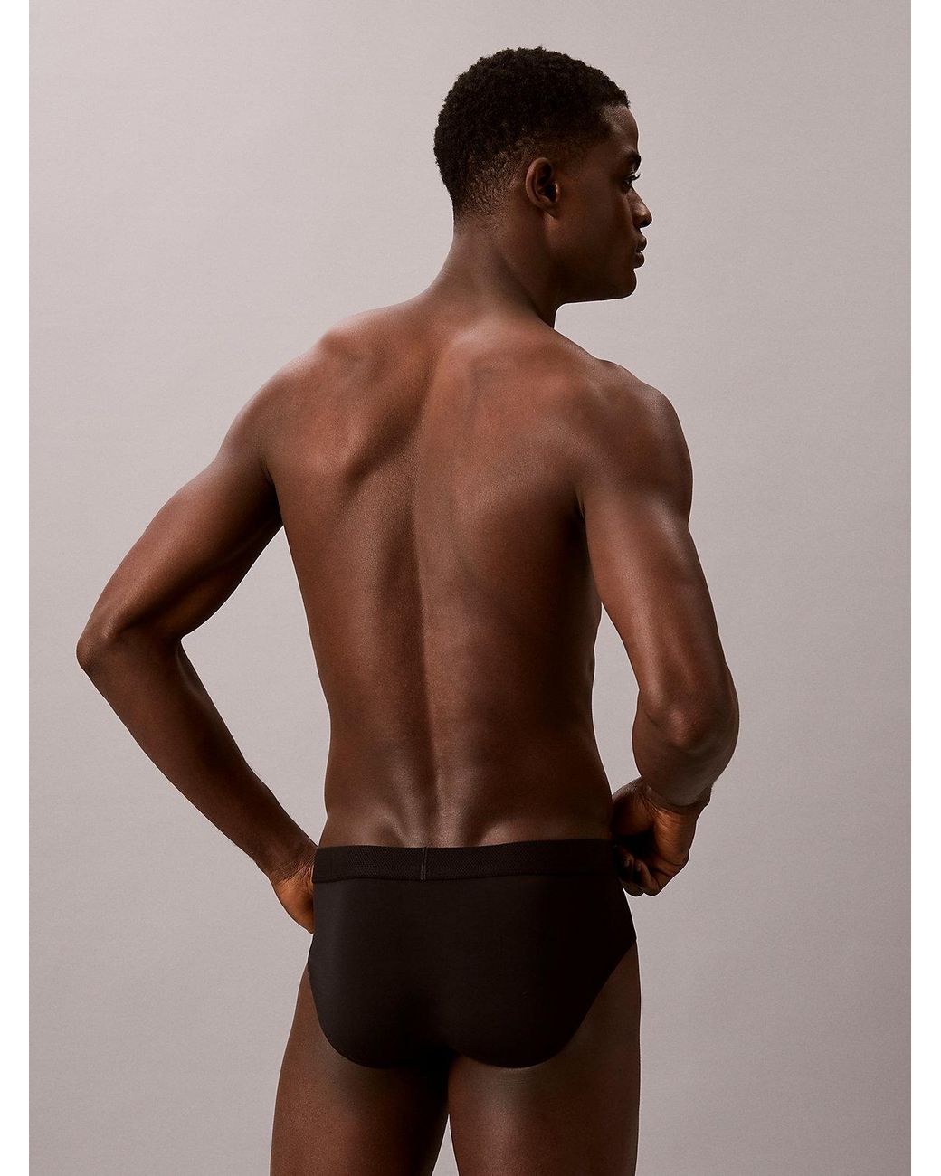 Slips Calvin Klein pour homme en coloris Brown
