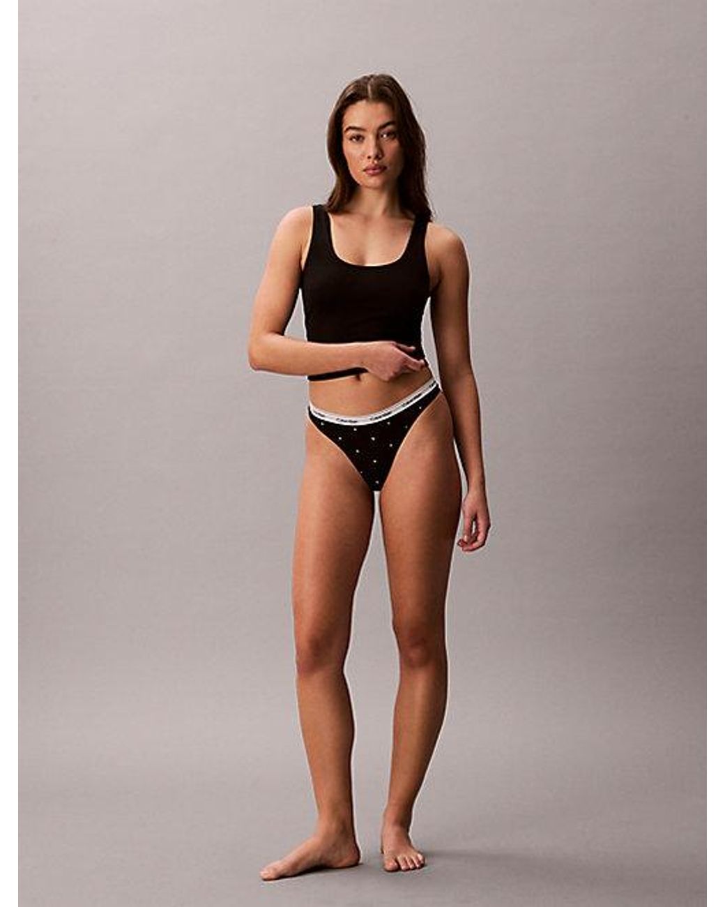 Calvin Klein Multicolor Thong Icon Logo