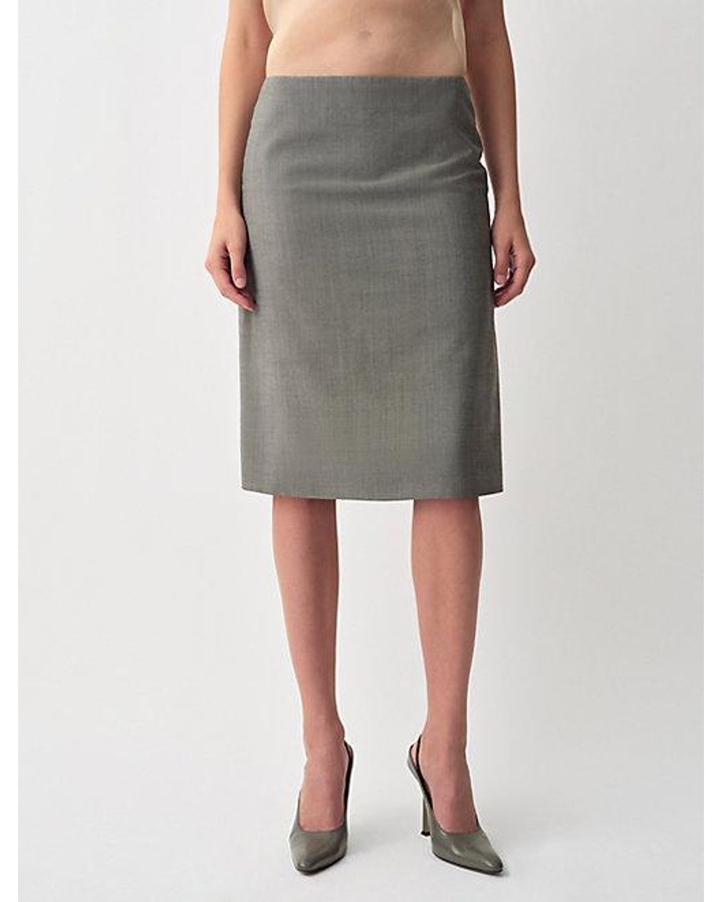 Calvin Klein Luna Kokerrok in het Gray