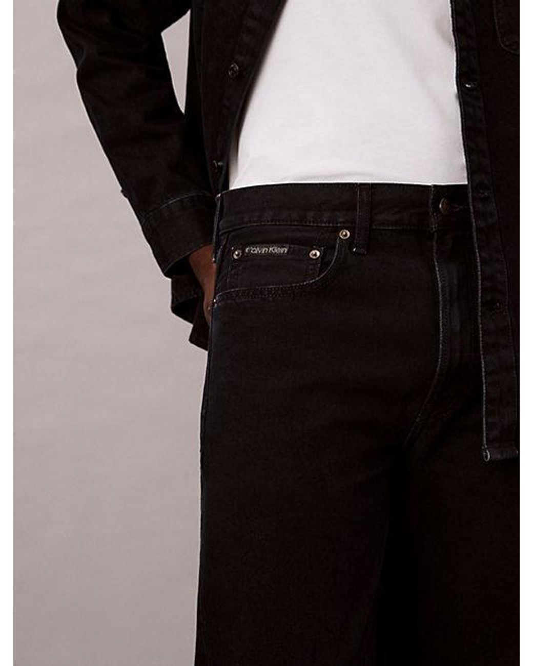 Calvin Klein Bootcut Fit Jeans in het Multicolor voor heren