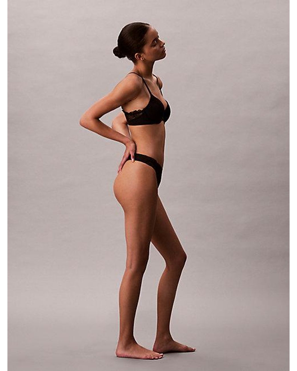 Calvin Klein String in het Black