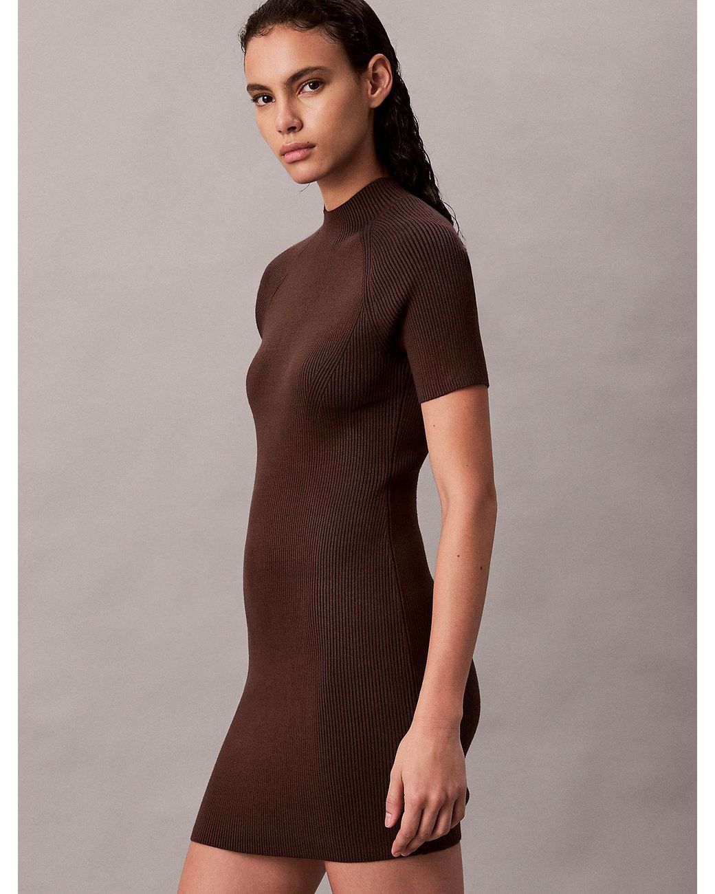 Miniabito di Calvin Klein in Brown