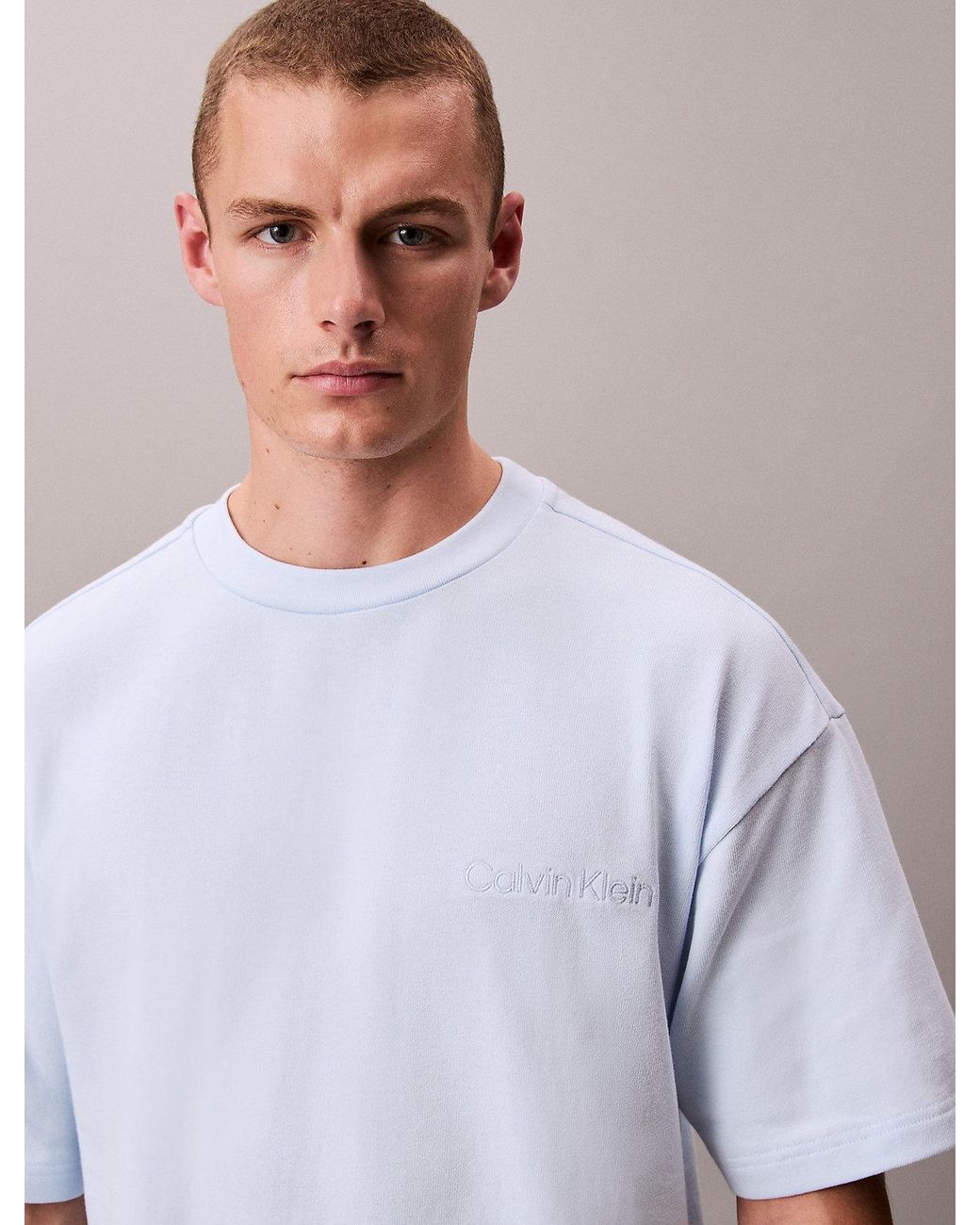 Ensemble De Pyjama Court Calvin Klein pour homme en coloris White