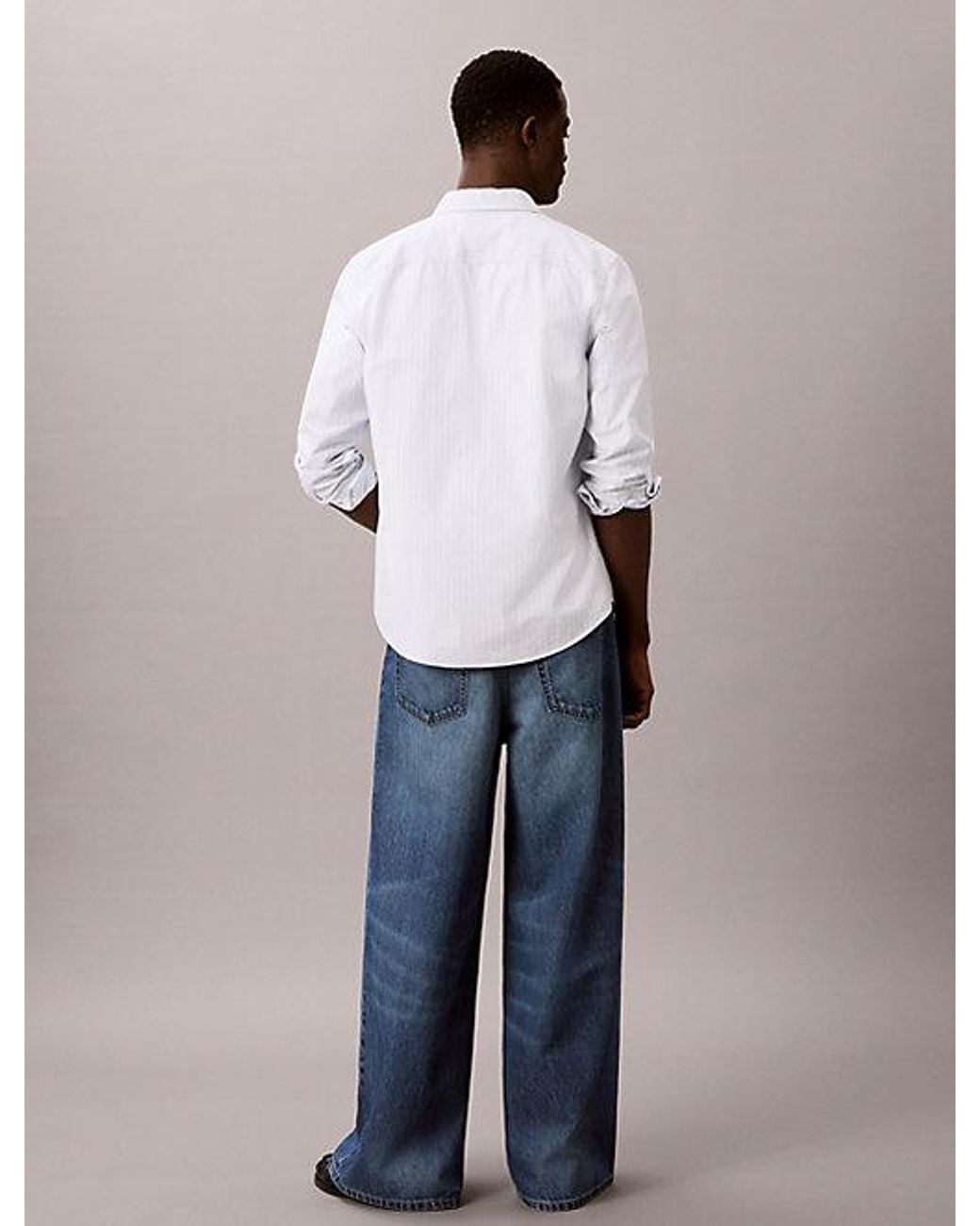 Calvin Klein Blue Jeans Extreme Baggy Jeans for men