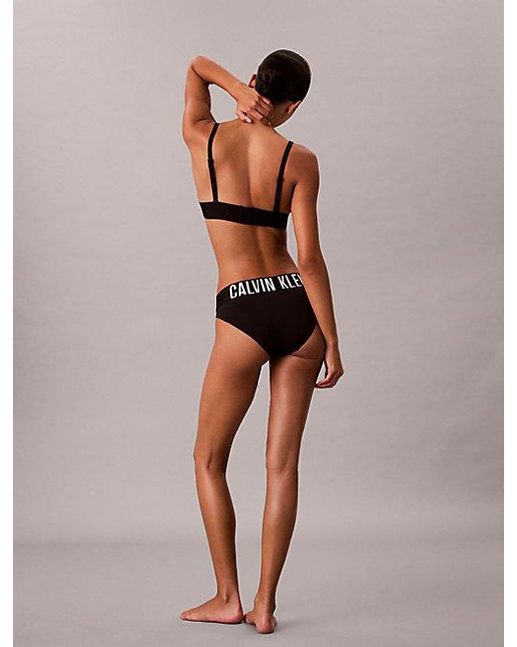 Calvin Klein Black Bikini Bottoms Intense Power