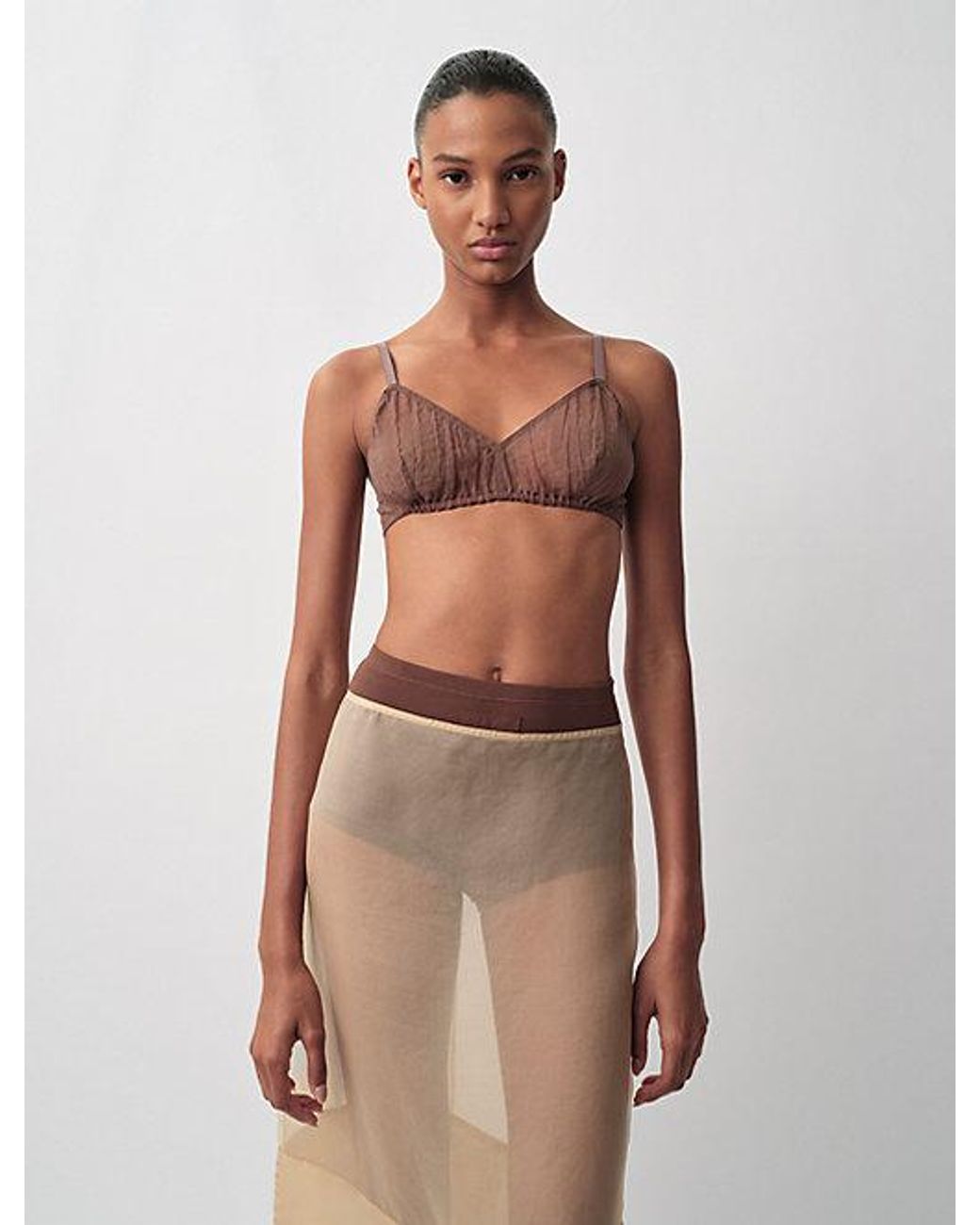 Calvin Klein Red Solen Unlined Bralette