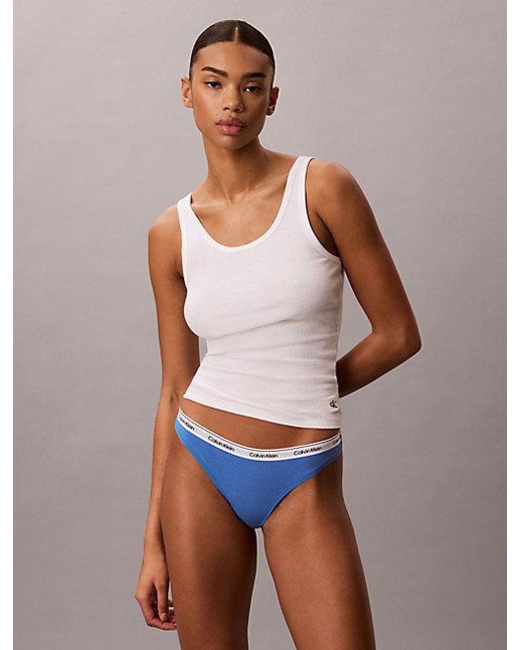 Calvin Klein Multicolor Thong Icon Logo