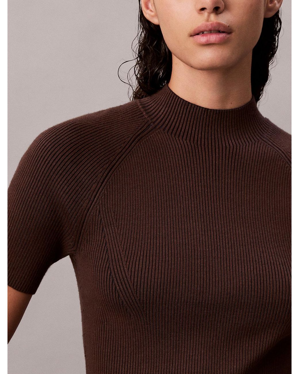 Miniabito di Calvin Klein in Brown