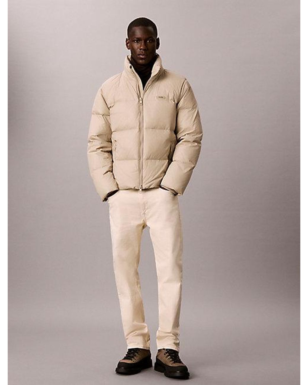 Calvin Klein Natural Down Puffer Jacket for men