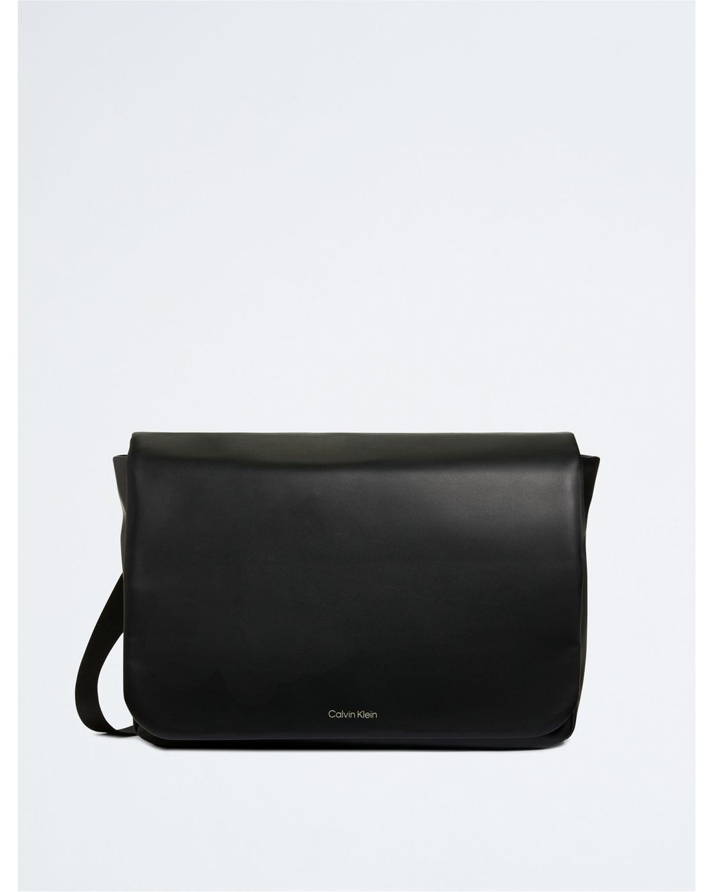 Calvin Klein Elemental Messenger Bag in Black for Men | Lyst