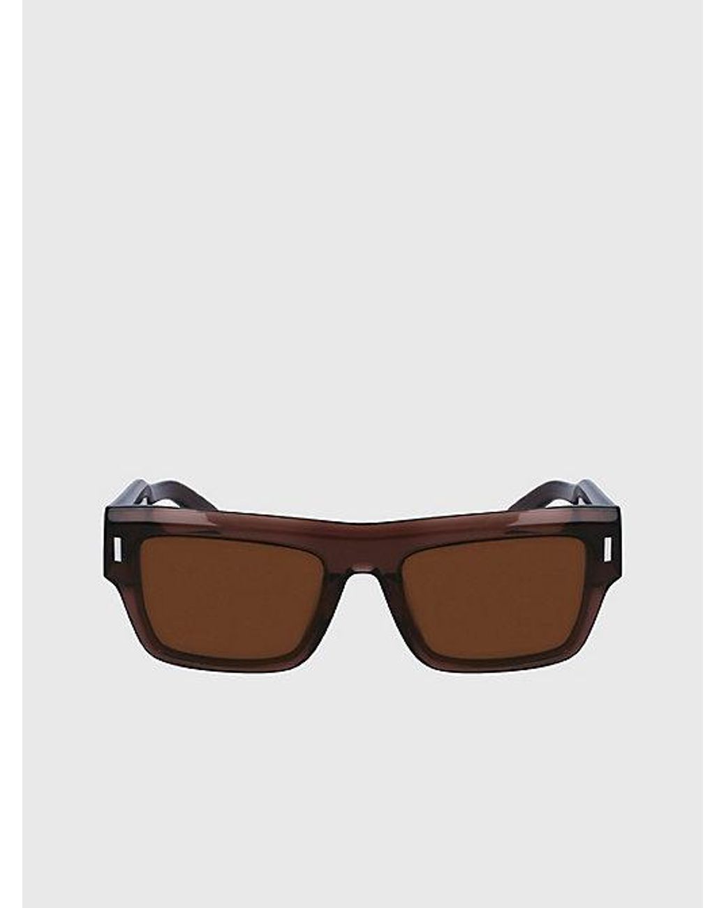 Calvin Klein Brown Square Sunglasses
