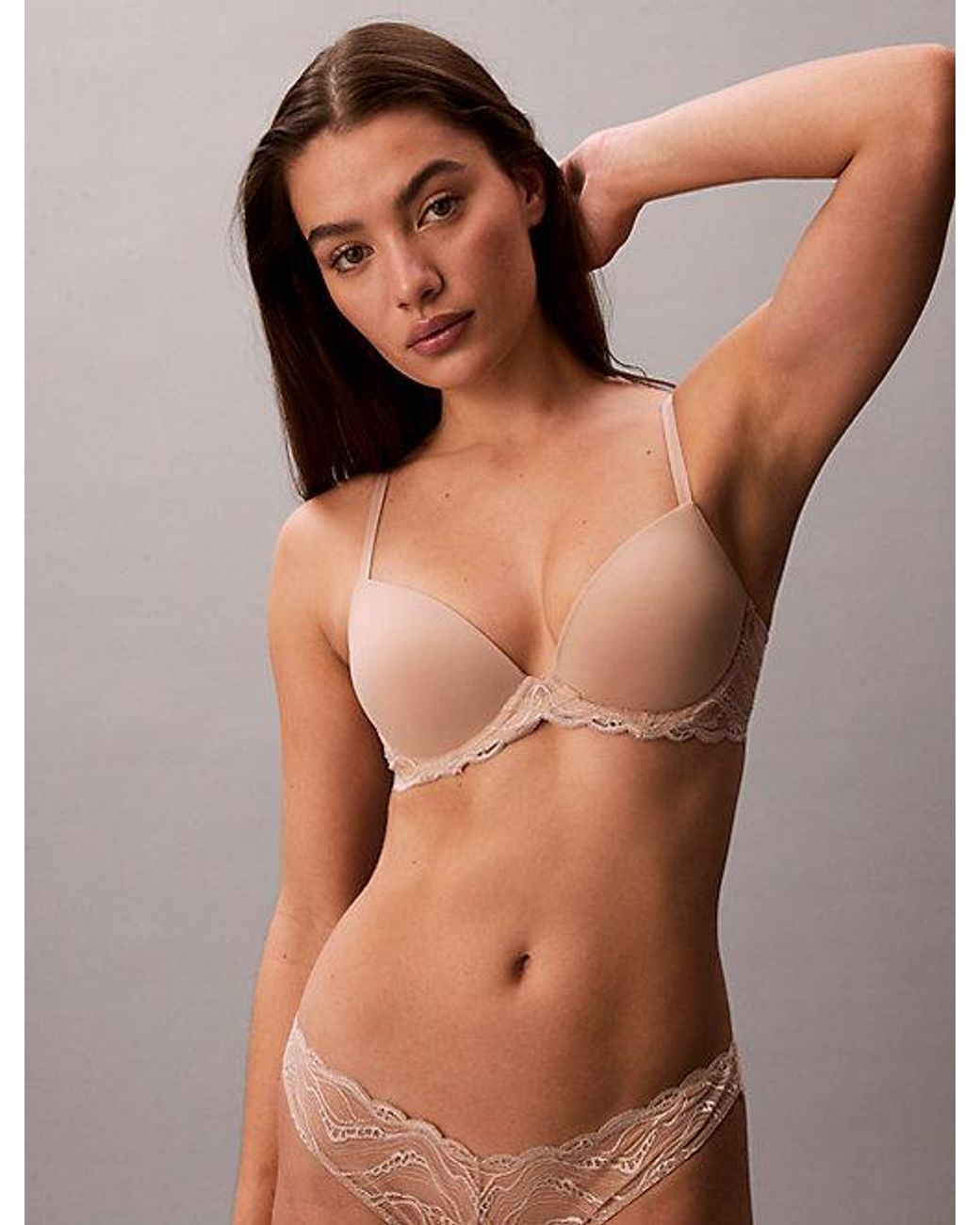 Calvin Klein Multicolor Lift Demi Bra Eternal Stretch Lace