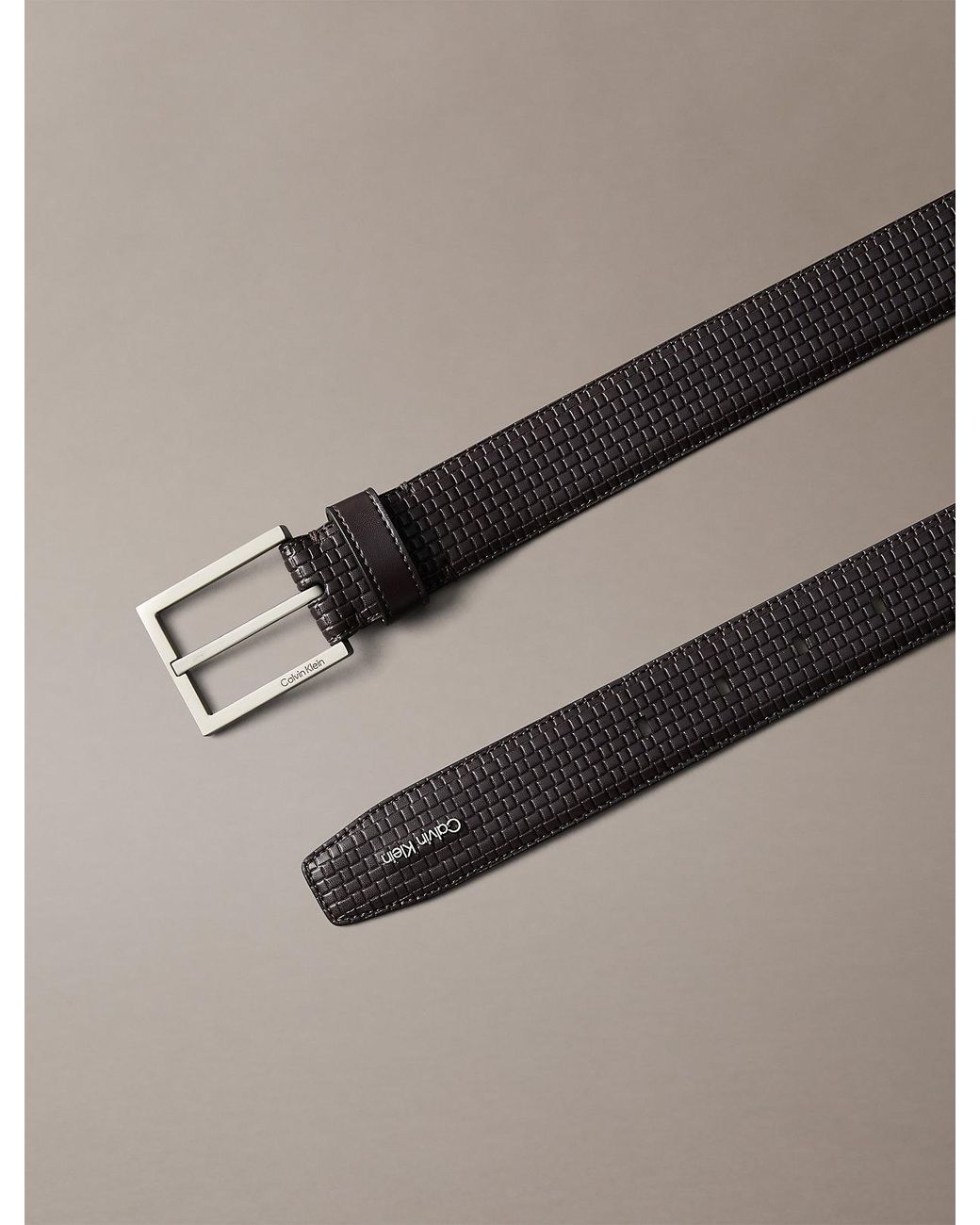 Cintura di Calvin Klein in Brown da Uomo