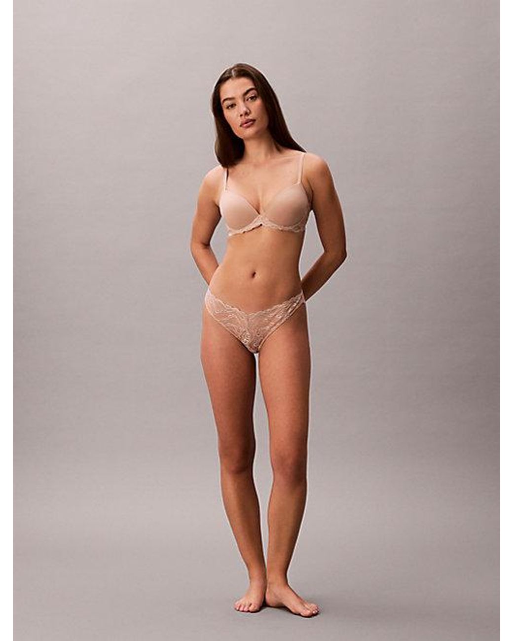 Calvin Klein Multicolor Lift Demi Bra Eternal Stretch Lace