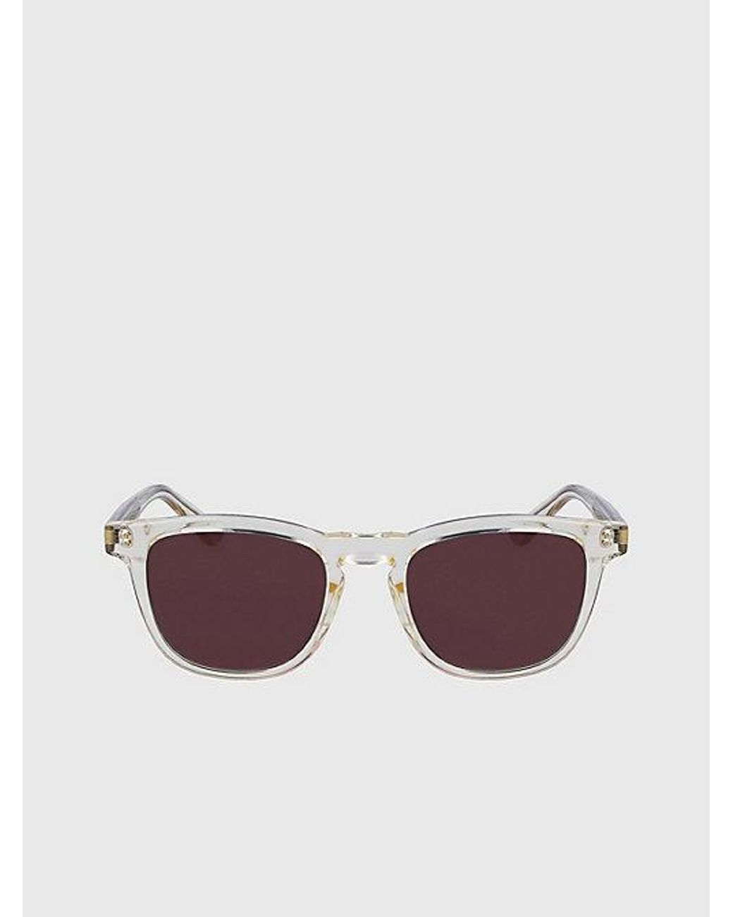 Calvin Klein Purple Rectangle Sunglasses for men