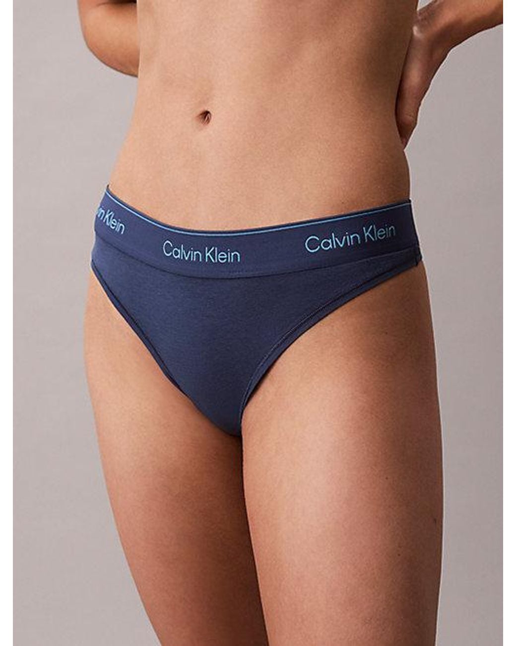 Calvin Klein Multicolor Thong Icon Cotton Modal