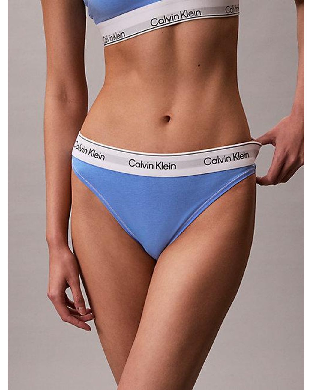 Calvin Klein Multicolor Tanga Icon Cotton Modal