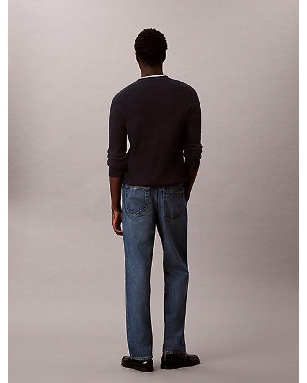 Calvin Klein Blue Jeans 90S Straight Jeans for men