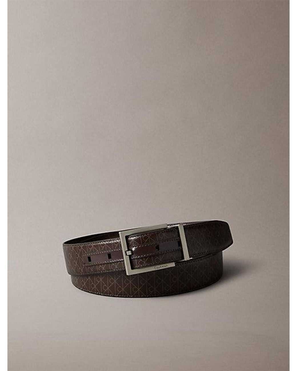 Calvin Klein Multicolor Reversible Emblem Logo Belt for men