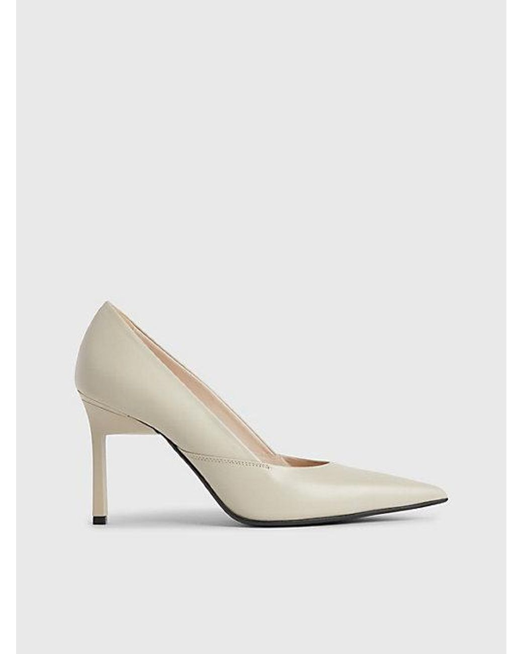 Zapatos de salón con tacón de aguja de de Calvin Klein de color Blanco | Lyst